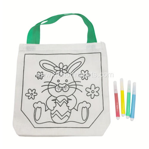 Easter DIY Craft Bag with 4PCS Water Color Pen